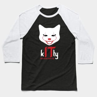 kITty scary Baseball T-Shirt